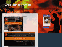 Tablet Screenshot of christopherfryman.com